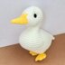 Happy Duck amigurumi