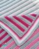 Ombre Stripes Baby Blanket