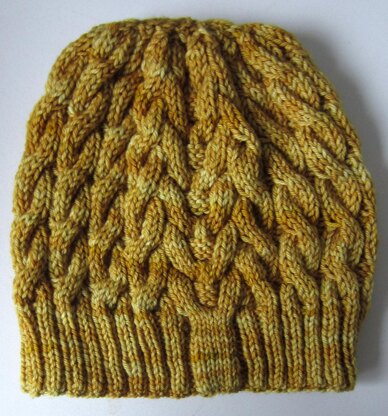 Juxtapose: A Cabled Beanie