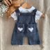 Little Heart Overalls