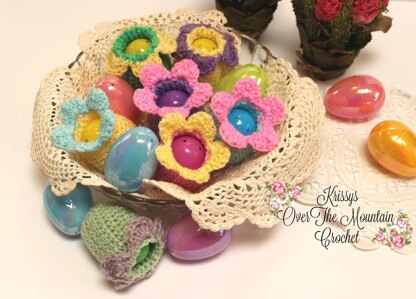 Flower Egg Covers