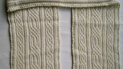 Isar Alpine Cabled Scarf