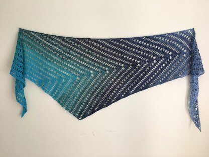 Diving Deep Shawl