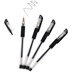 Multicraft Imports Scrapbook Gel Pens 4/Pkg - Black