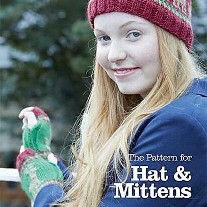 Christmas Hat & Mittens