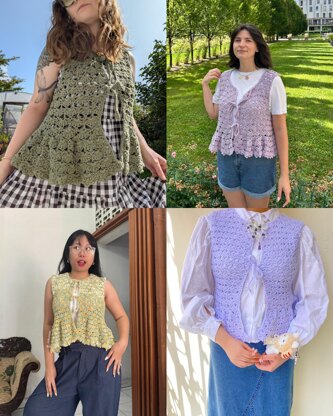 Bronwen Peplum Vest