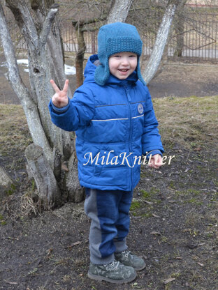 Outfielder Earflap Hat