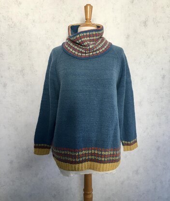 Top Down Sweater Portree