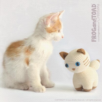 PETS Collection - Kitty Cat Kitten Dog Puppy Bunny Rabbit - Amigurumi Crochet - FROGandTOAD Créations