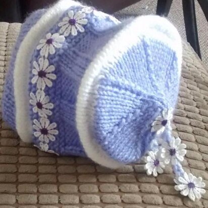 Nappy Cover with Matching Bonnet