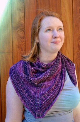 Hue and Value Shawl