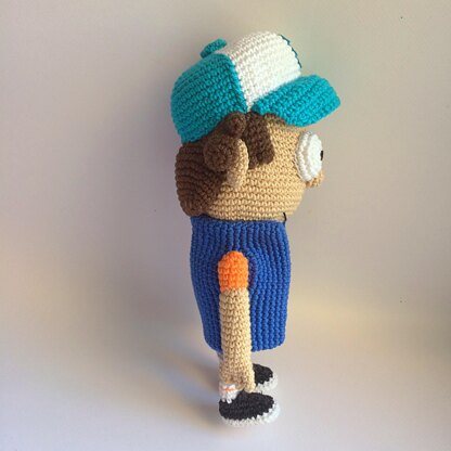 Dipper by Gravity falls PDF crochet pattern