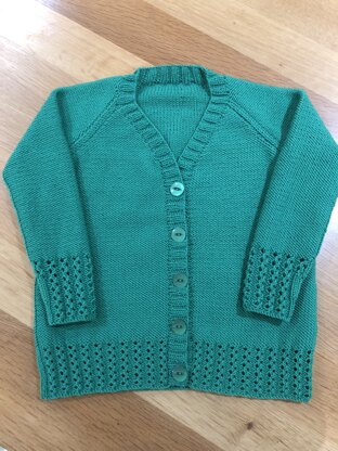 Gardenia cardigan