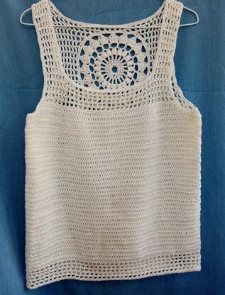 Mandala Vest Top