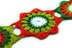 Kyla Zoran Christmas crocheted garland