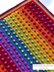 Modern Bobble Rainbow Blanket pattern by Melu Crochet