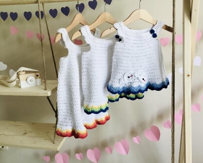 Summer Baby Dress & Headband Set N 401