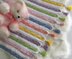 Cable Stripes Baby Blanket N 340