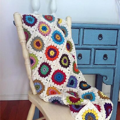 Sunbeam Granny Blanket