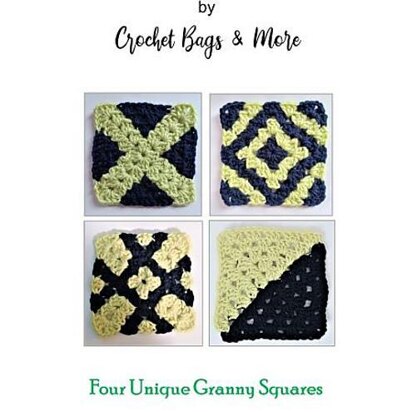 Four Unique Granny Squares