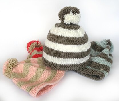 Easy baby bobble hat