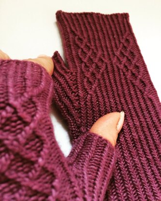 Alpine Butterfly Mitts