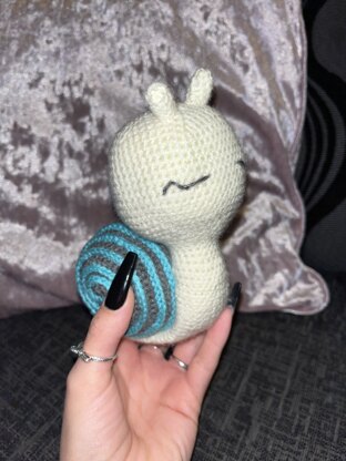 "Sammy the Snail" - Amigurumi Crochet Pattern For Toys in Paintbox Yarns Simply DK - DK-CRO-TOY-006