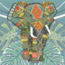 Bothy Threads Jewelled Elephant Cross Stitch Kit - 32 x 32cm