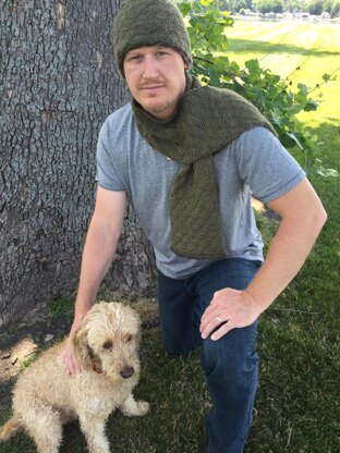 Mountain Man Hat & Scarf