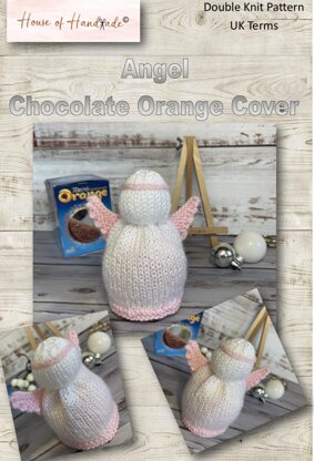 Angel Chocolate Orange Cover Knitting Pattern