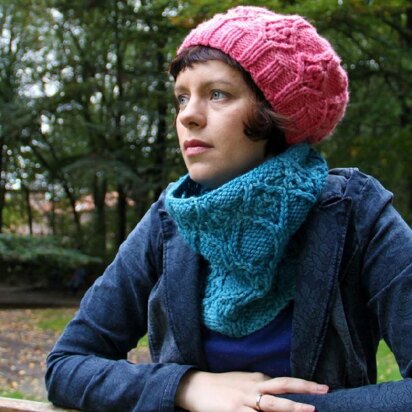 Tapti hat & cowl - knitting pattern