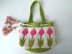 Flower mosaic bag