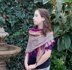 Violet Storm Shawl