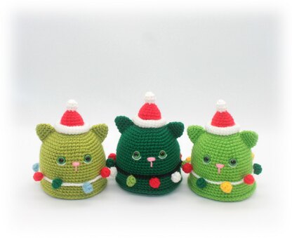 Christmas Cat / Catmas Tree Crochet Pattern