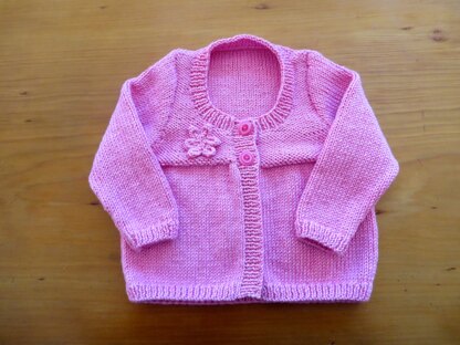 Little Girls DK Cardigan for Peyton