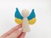 Angel ornament amigurumi crochet pattern keychain Bag charm Crochet car mirror hanging