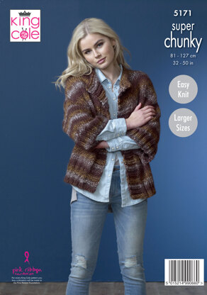 Jackets in King Cole Orbit Super Chunky - 5171 - Leaflet