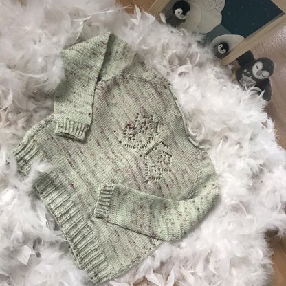 Box Tricot layette Gilet Luna