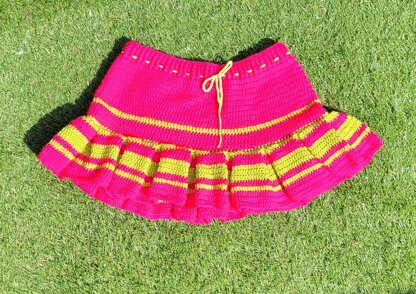 Crochet Tennis Skirt