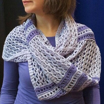 Mist Infinity Shawl - knitting pattern