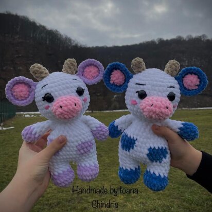 Crochet cow pattern