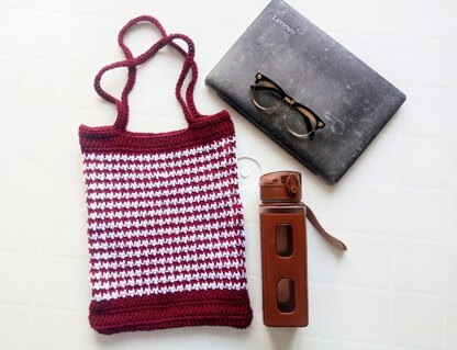 The Houndstooth Tote Bag