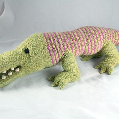 Izzy Gator - knitting pattern