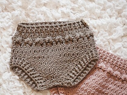 Blush Bloom Diaper Cover