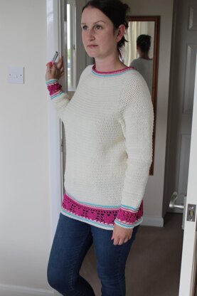 Heart Lace Jumper