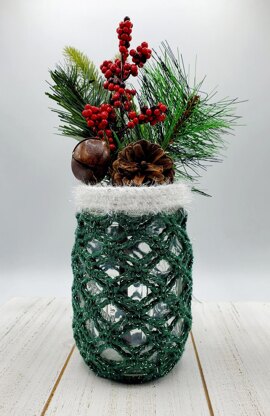 Christmas Jar Cozy