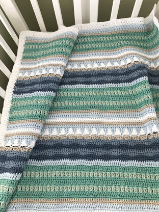 Sailing Baby Blanket