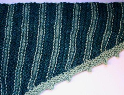 Pinstripe Shawl