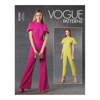Vogue Misses' Jumpsuits V1791 - Sewing Pattern