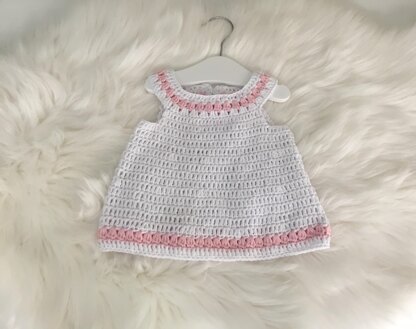 Baby Dress & Cardigan Set N 400